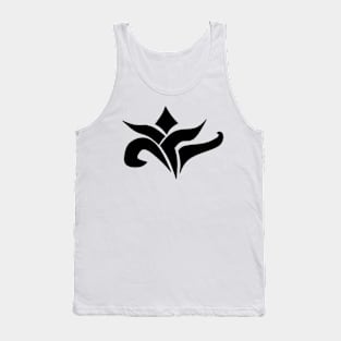 flower logodesign Tank Top